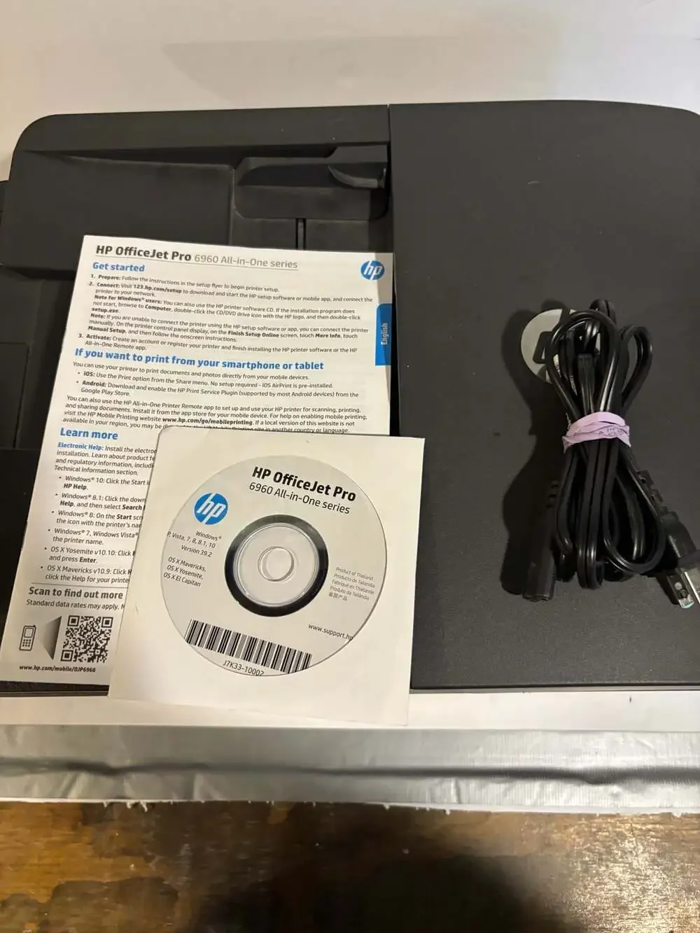 HP OfficeJet Pro 6968 Wireless All-in-One Printer